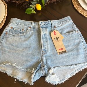 Levi’s 501 denim shorts